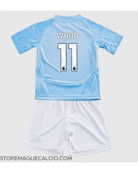 Nottingham Forest Chris Wood #11 Maglia Gara Terza Repliche 2024-25 Bambino